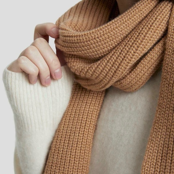 Express X You Ribbed Cashmere Scarf 